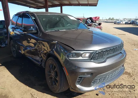 2021 Dodge Durango Gt Plus Awd from USA, damaged, VIN 1C4RDJDG8MC644181